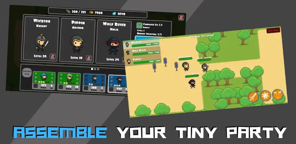 Spawnders - Tiny Hero Adventure screenshot