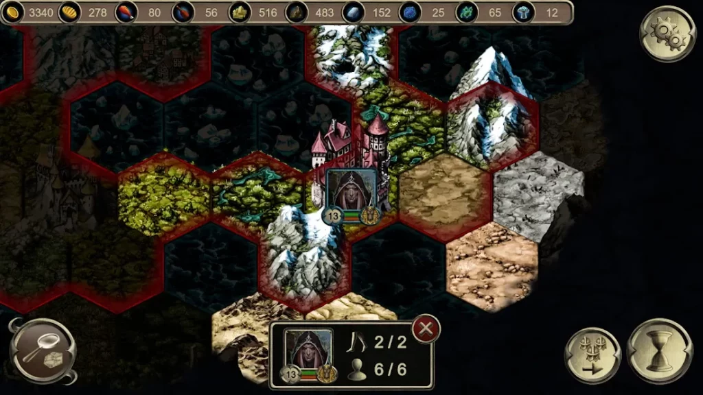 Grim wanderings 2: Стратегическая пошаговая рпг screenshot