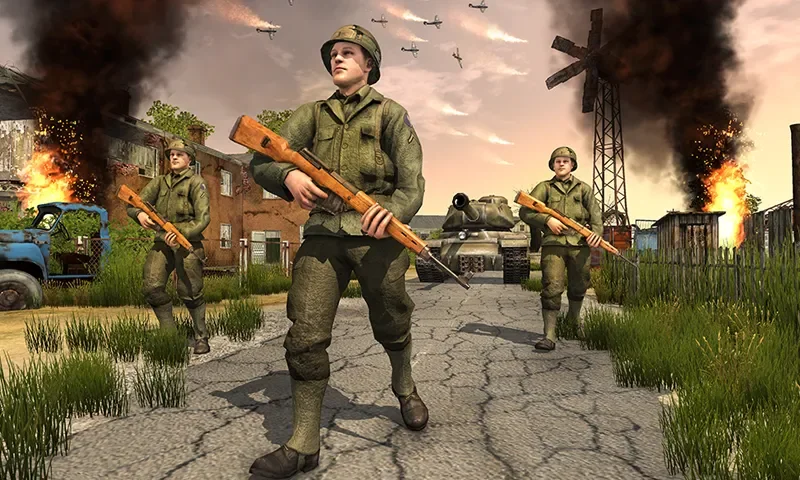Первая мировая война 2 Выживание Великая стрельба screenshot