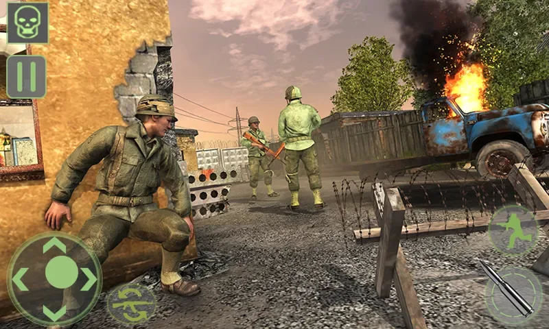 Первая мировая война 2 Выживание Великая стрельба screenshot
