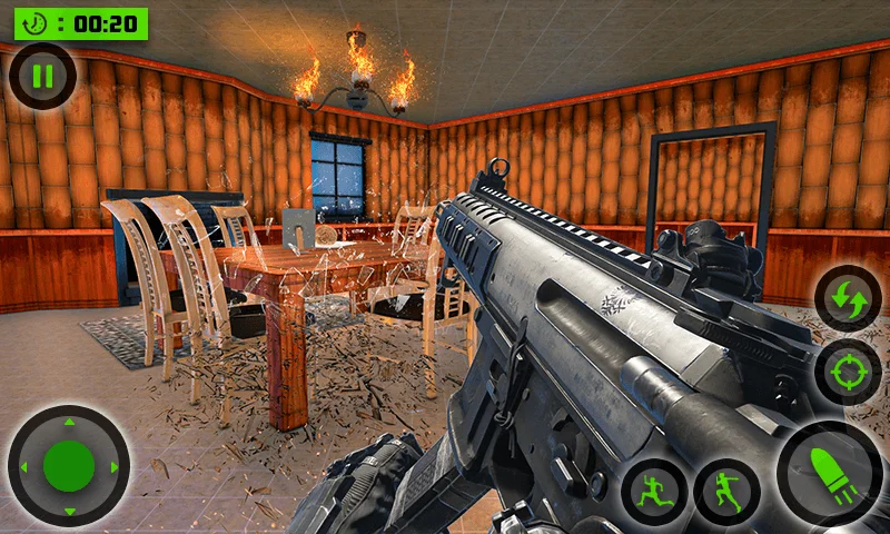 Дом разрушения Smash уничтожить дом съемки FPS screenshot