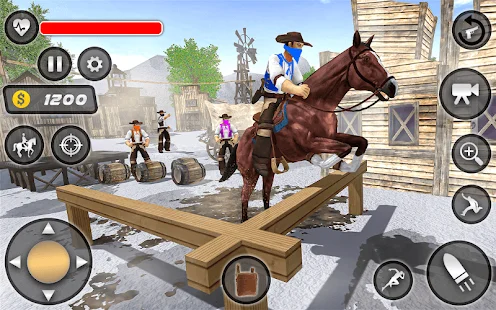 Snow West Mafia Redemption: Cowboy Shooting Game screenshot