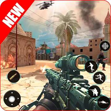 Sniper Shooting Game — Best Free Shooter 1.6.8 (MOD: режим бога)