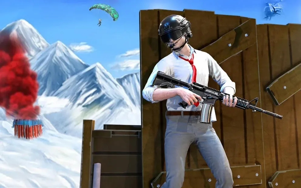 Winter Elite Free Firing Survival : Battle Royale screenshot