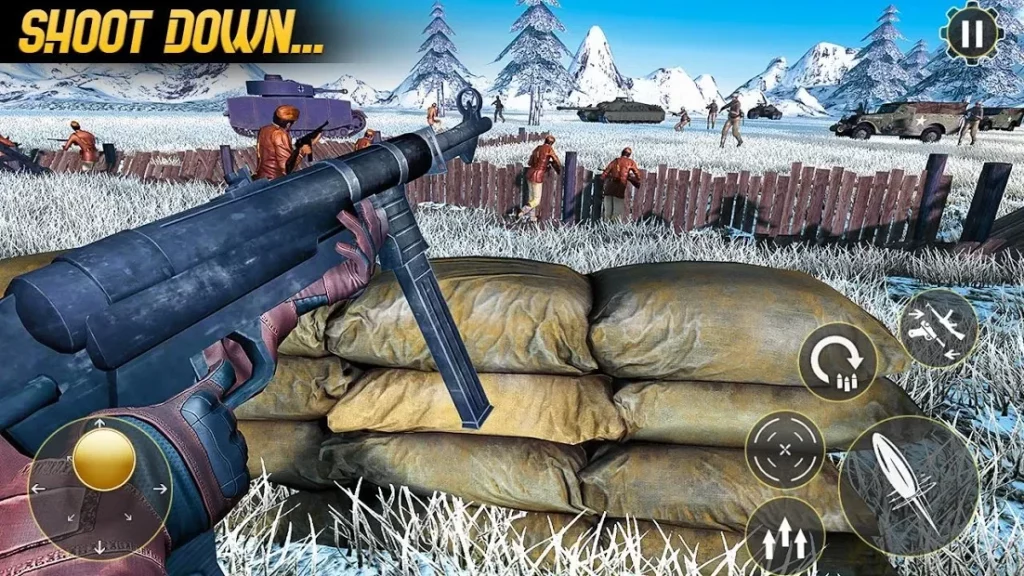 Heroes of World War 2: WW2 Winter War Games 2020 screenshot