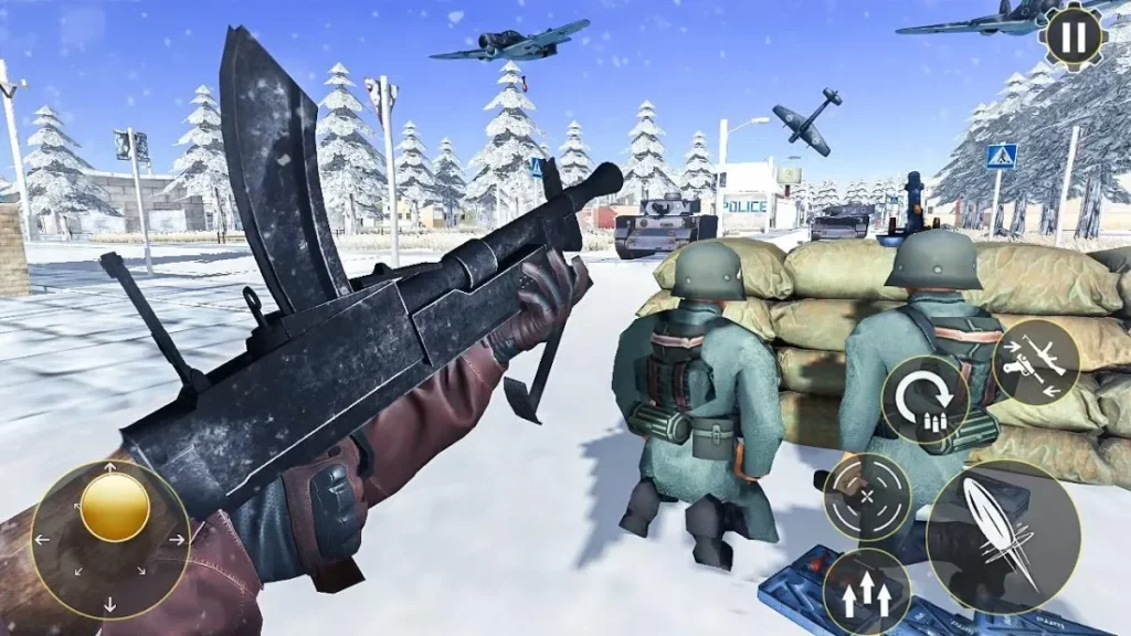 Heroes of World War 2: WW2 Winter War Games 2020 screenshot