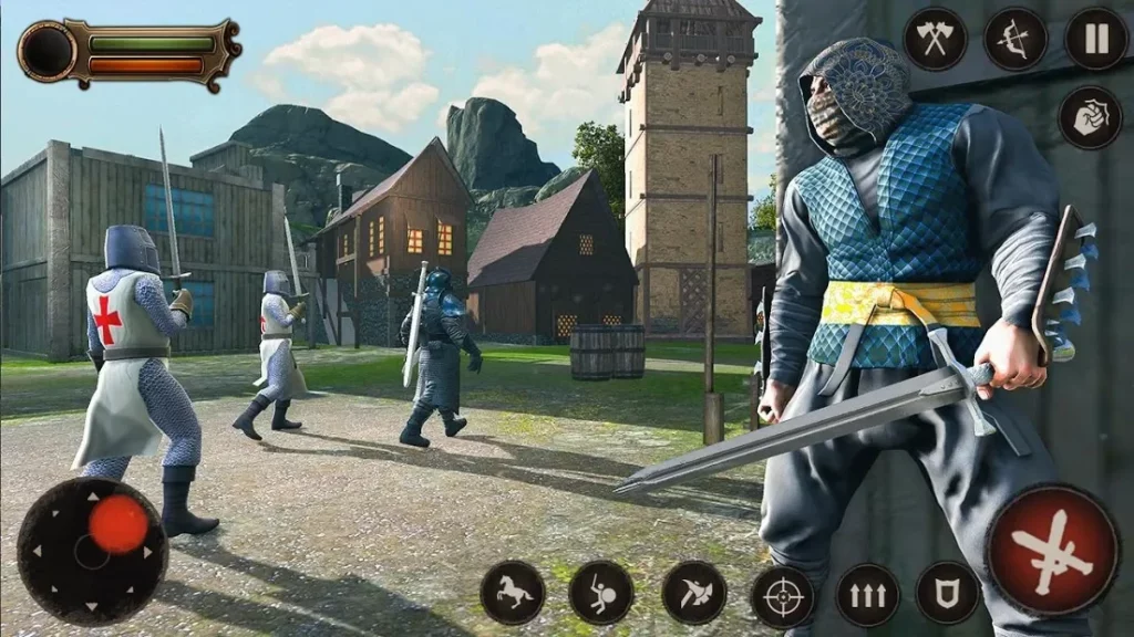 Ninja Assassin Shadow Master: Creed Fighter Games screenshot
