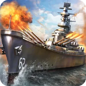 Атака военных кораблей 3D icon