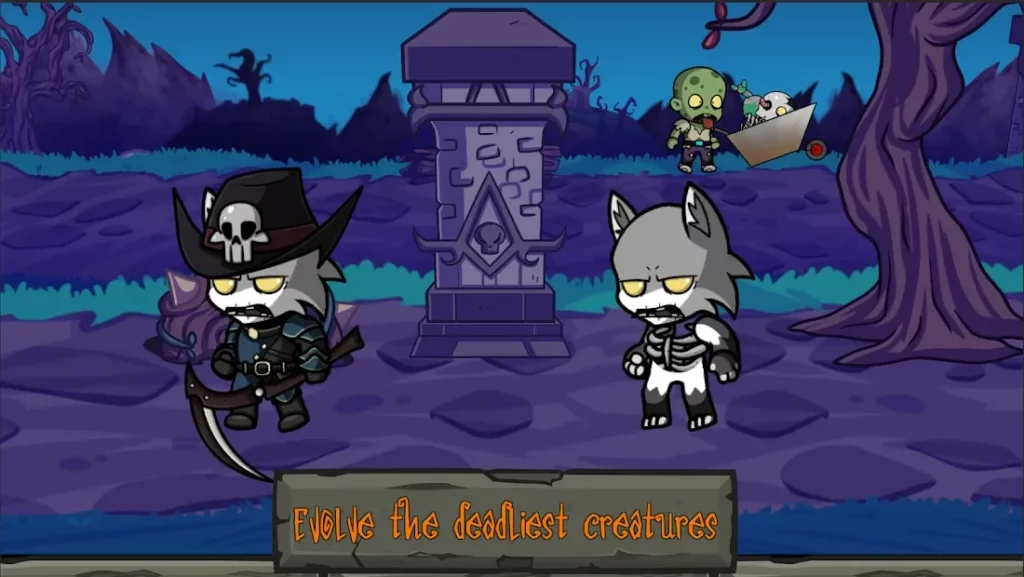 Idle Graveyard - Zombies, Undead & Werewolves. AFK screenshot