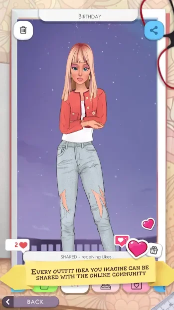 Top Fashion Style - Dressup & Design Game screenshot