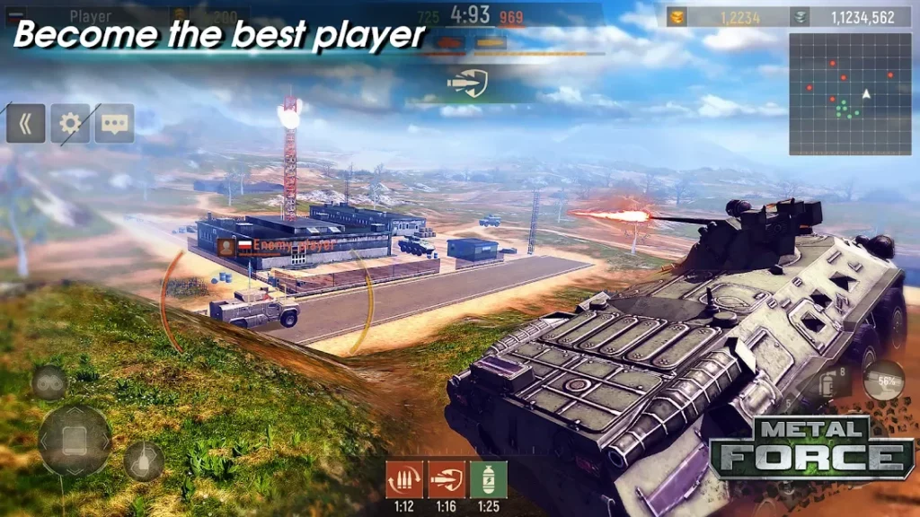 Metal Force: Modern Tanks screenshot