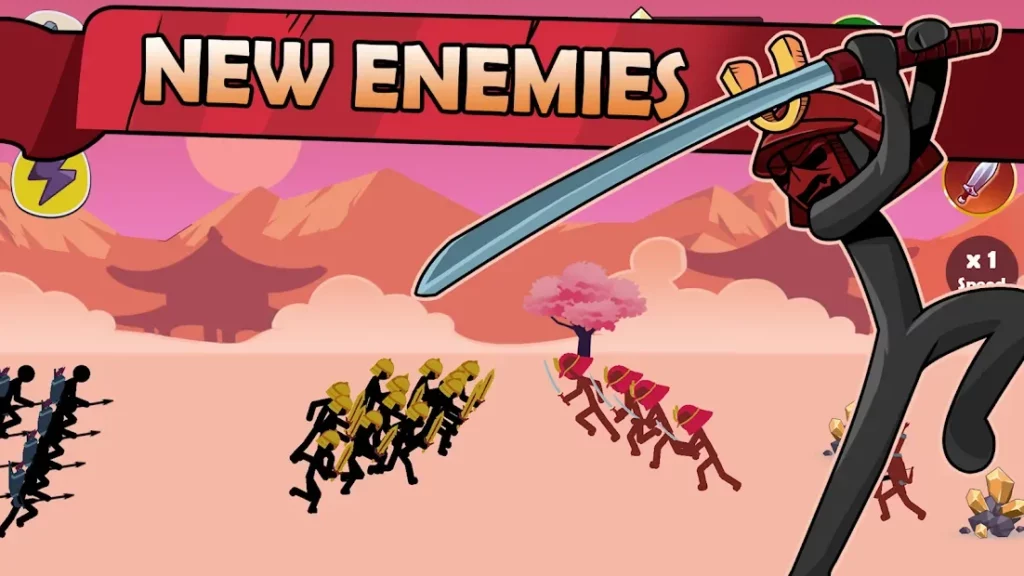 Stickman War Legend of Stick игра стратегия 2021 screenshot