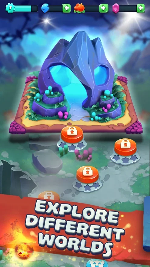 Monster Tales - Multiplayer Match 3 Puzzle Game screenshot