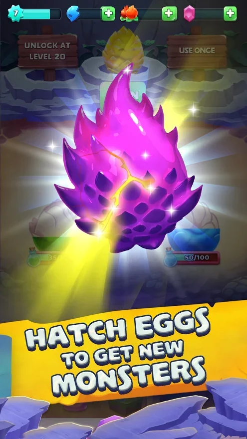 Monster Tales - Multiplayer Match 3 Puzzle Game screenshot
