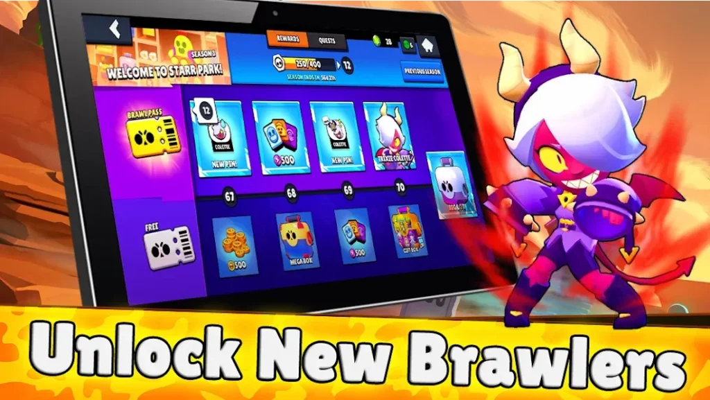 Brawl Pass box simulator for Brawl Stars screenshot