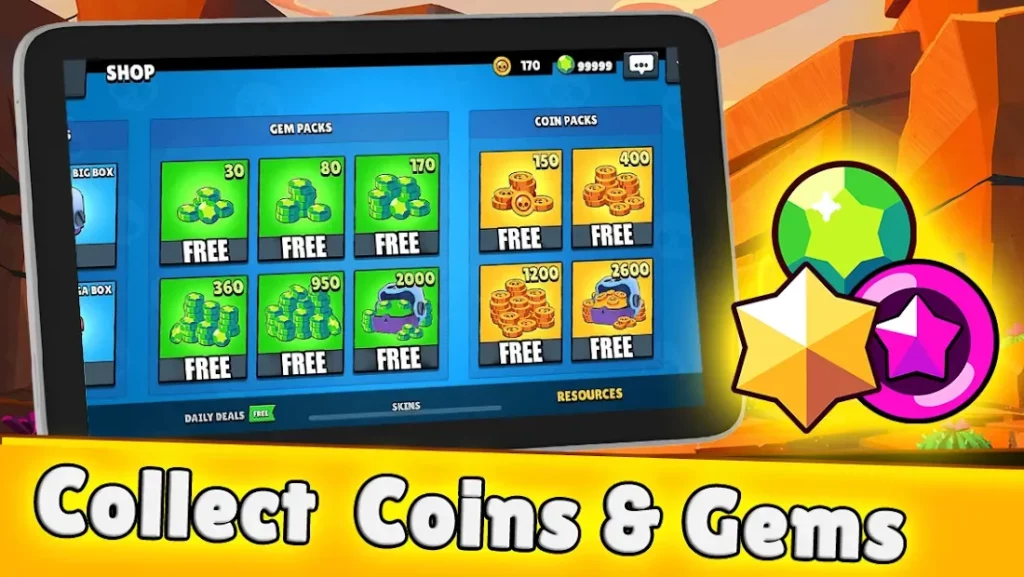 Brawl Pass box simulator for Brawl Stars screenshot
