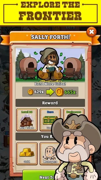 Idle Frontier: Tap Town Tycoon screenshot