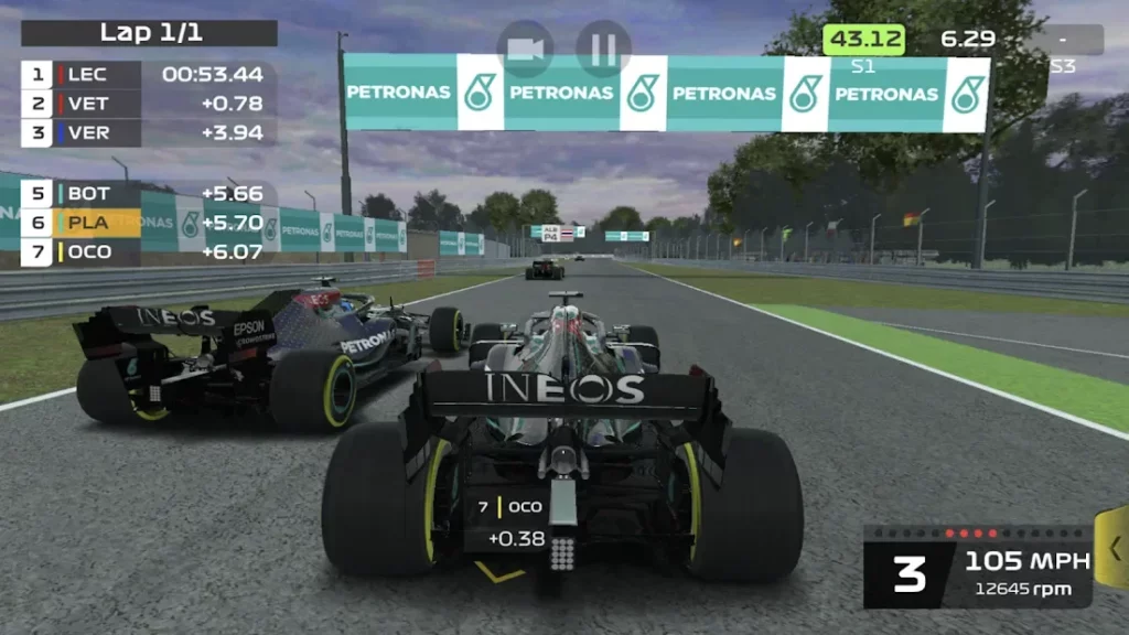 F1 Mobile Racing screenshot