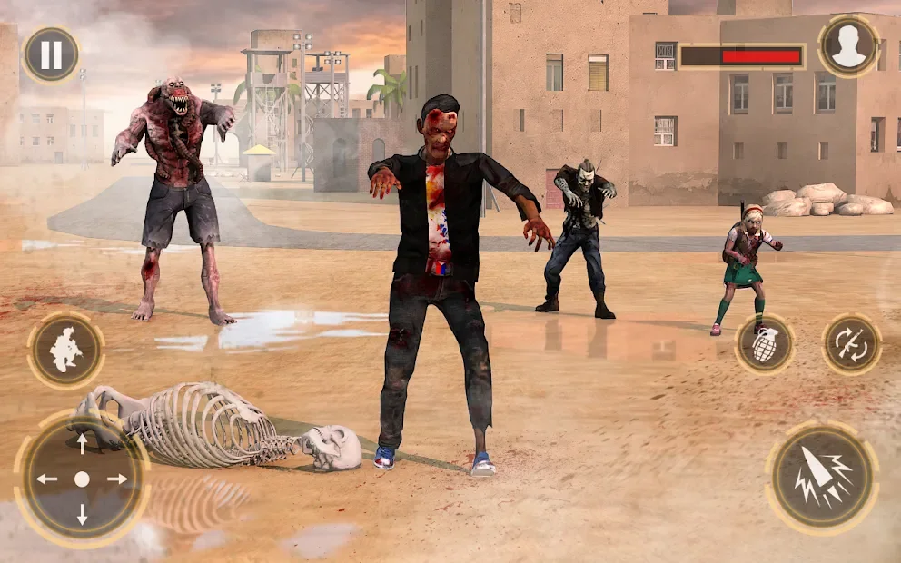 Scary Zombies Halloween Takedown screenshot