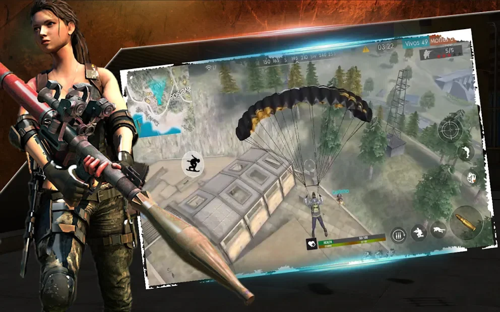 Legends Squad Free Fire FPS Shooting screenshot