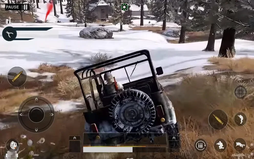 Winter Strike Free Firing Battle Royale screenshot