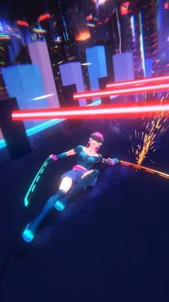 Cyber Beat Ghost Slasher screenshot