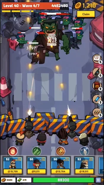 Zombie Idle Defense screenshot