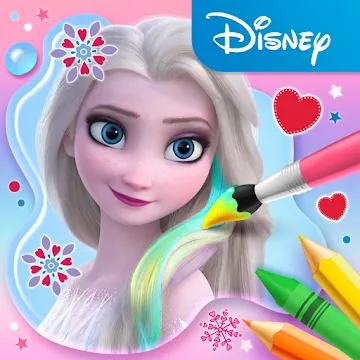 Disney: мир раскрасок icon