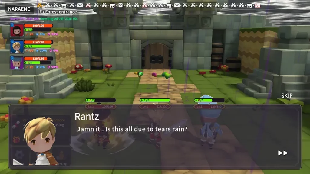 TEARS RAIN : TCG & Roguelike screenshot