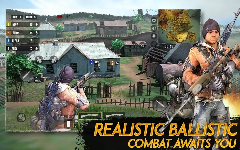 Epic Free Firing Survival Battlegrounds Shooting screenshot