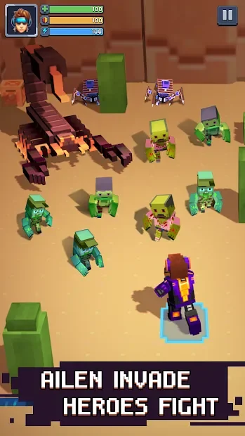 Craft Pixel Hunter: Zombie Rise screenshot