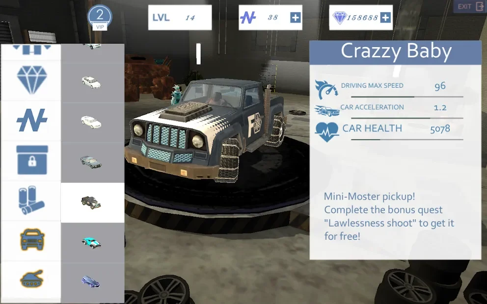 Freezero screenshot