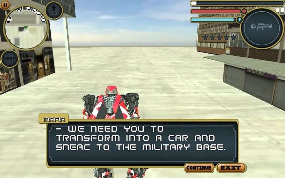 Top Car Robot screenshot