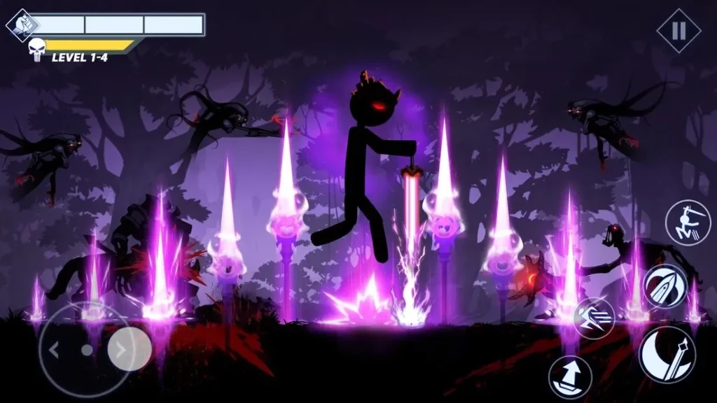 Верховные Stickman Теневого Legends: Меч Борьба Иг screenshot