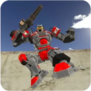 Royal Robots Battleground 1.4 (MOD: очки апгрейта)