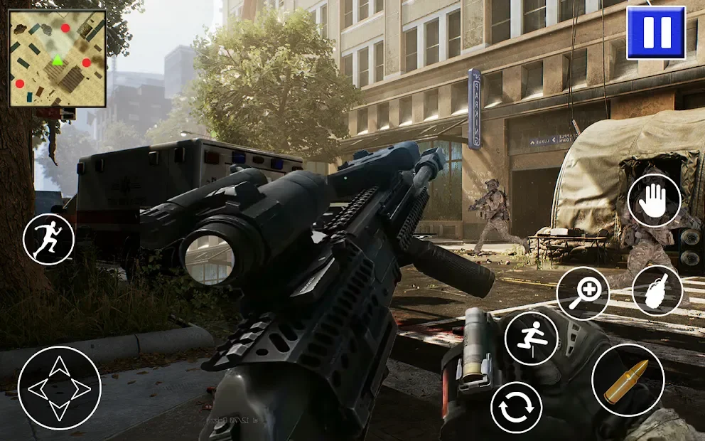 Army Commando Assassin Free Survival Battleground screenshot