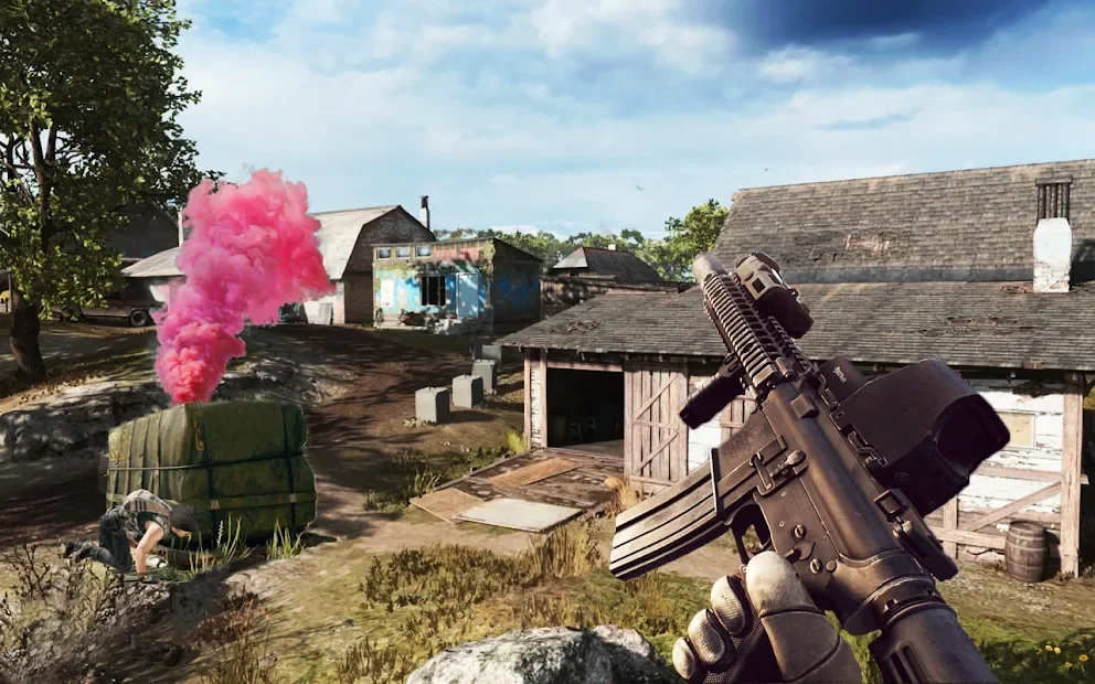 Free Survival Fire Fps Offline Battleground screenshot