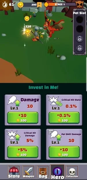Merge Monster : Idle Hero screenshot