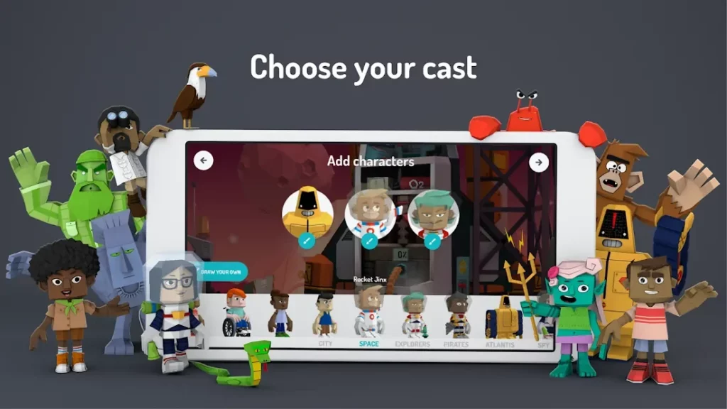 Toontastic 3D screenshot