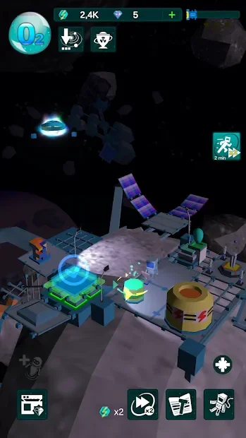 Space Idle Ark: craft mine mans build ship farm screenshot