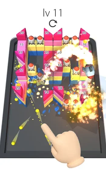 Super Balls - 3D Brick Breaker screenshot