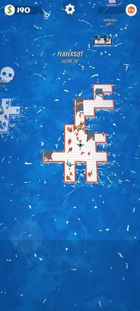 War of Rafts: Crazy Sea Battle screenshot
