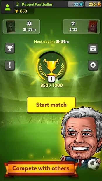 Кукольный менеджер футбольной карты CCG ⚽ screenshot