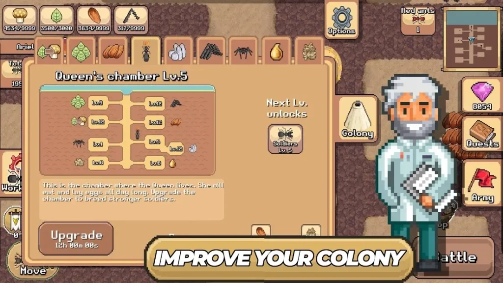 Pocket Ants: Симулятор Колонии screenshot