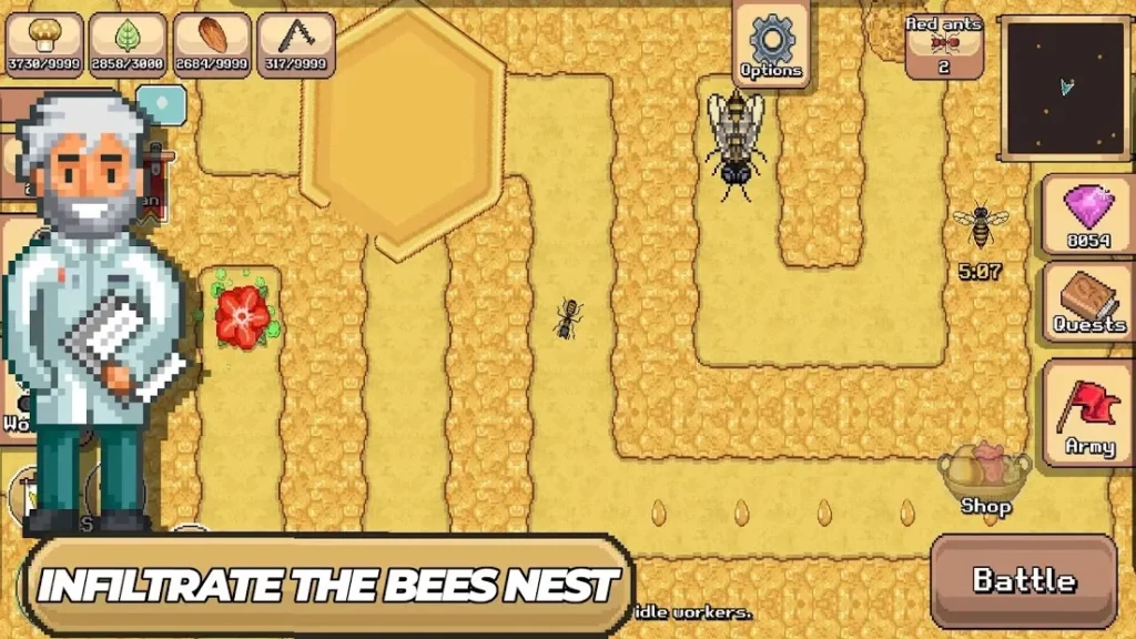 Pocket Ants: Симулятор Колонии screenshot