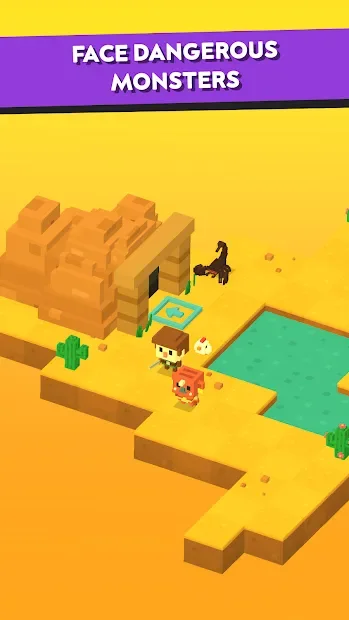 Blocky World - Фэнтези Квест screenshot