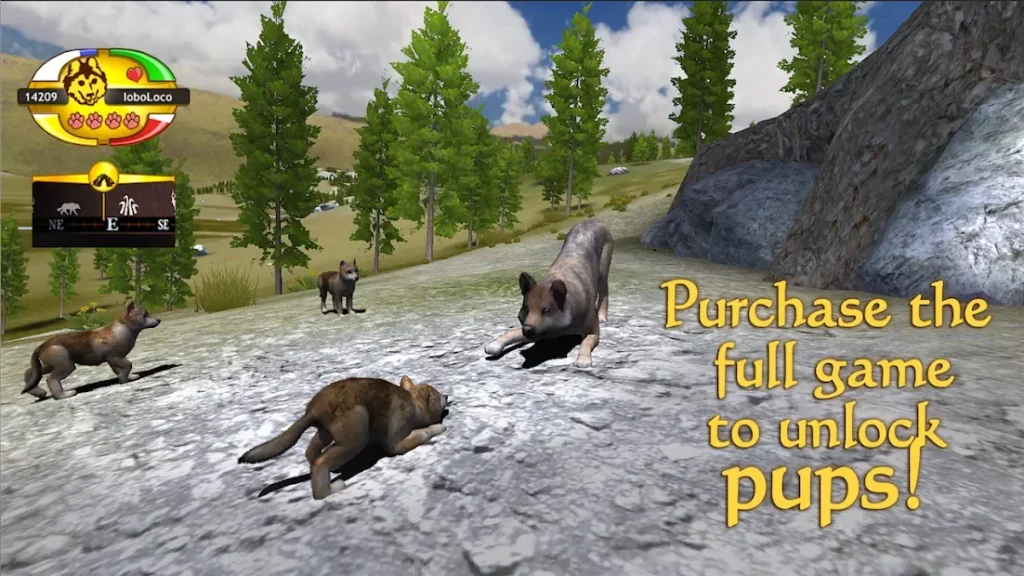 WolfQuest screenshot