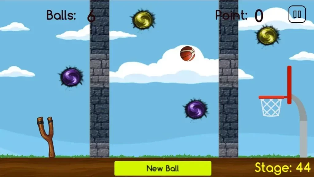 SlingBall - Hardest Basketball Game screenshot