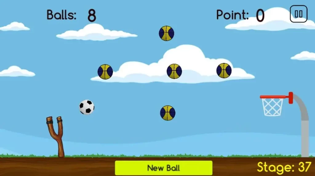 SlingBall - Hardest Basketball Game screenshot