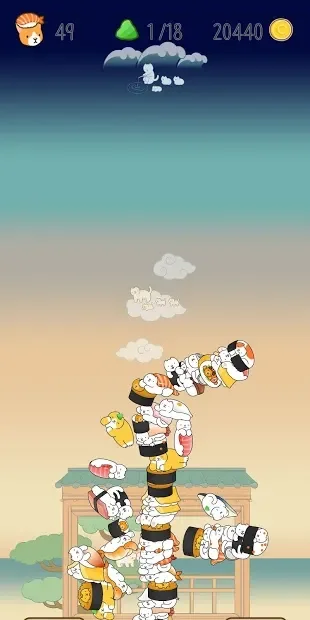 Neko Sushi - Stack Game screenshot